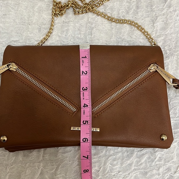 NWOT Rampage Golden Brown Crossbody Purse - Picture 14 of 16